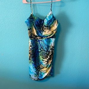 Patterned Cocktail Dress